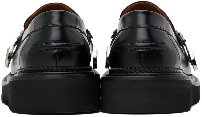【関税込み】Toga Virilis ブラック Shark Sole ローファー Toga Virilis Black Shark Sole Loafers Toga Virilis