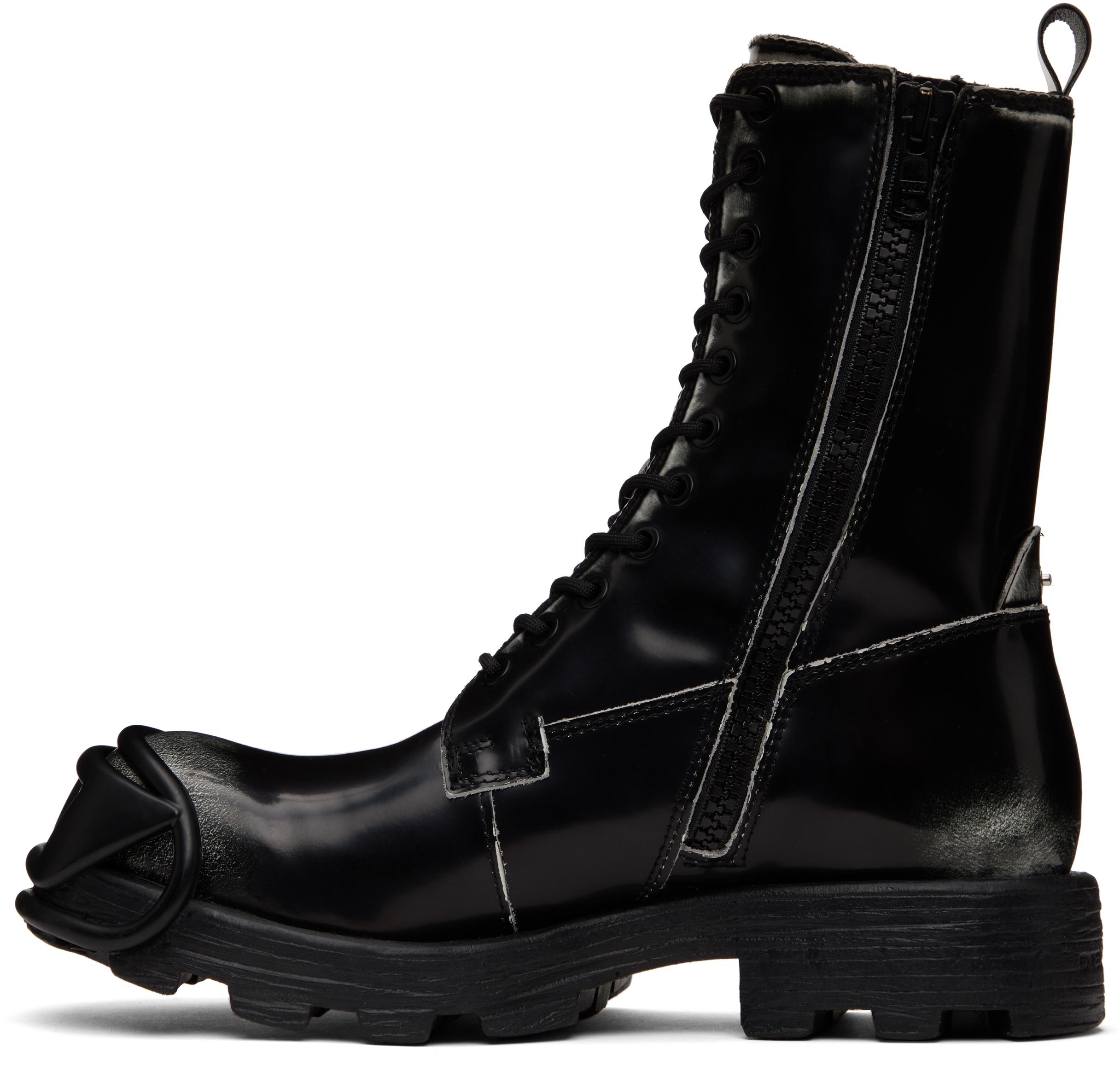DIESEL D-Hammer Bt D Boots in Black for Men | Lyst