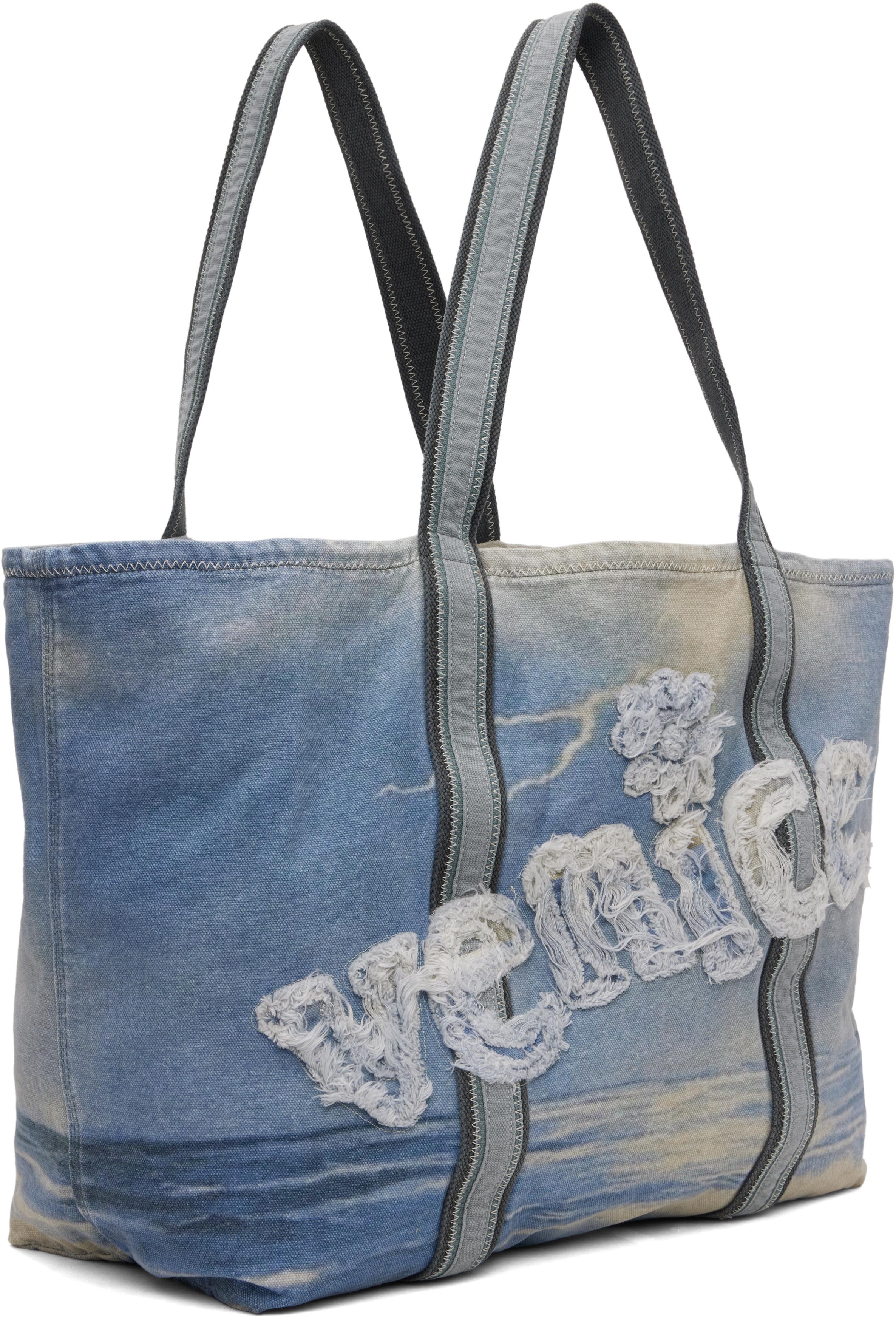 ERL ブルー 'Venice' トートバッグ ブルー | Lyst