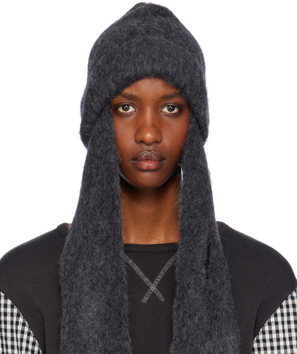 小物 OPEN YY YY STRIPE SCARF CHARCOAL OPEN YY YY STRIPE SCARF CHARCOAL（OPEN YY】24FW YY STRIPE