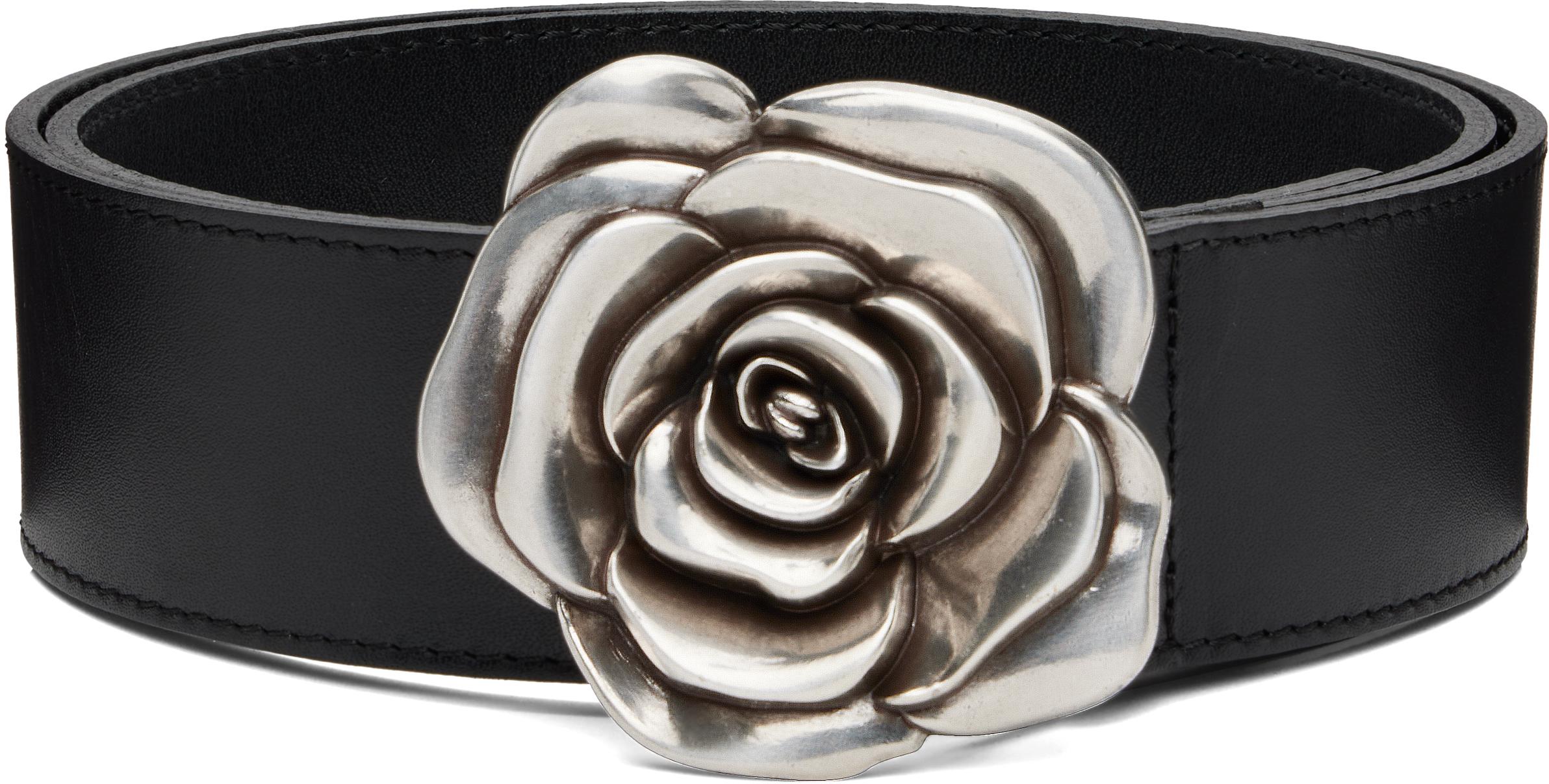 小物 ERNEST W. BAKER Rose belt Ernest W. Baker Rose Buckle Belt in Black for Men | Lyst