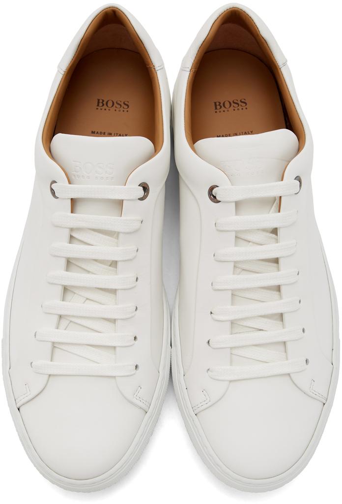 Hugo Boss White Leather Sneakers Top Sellers, SAVE 55%.