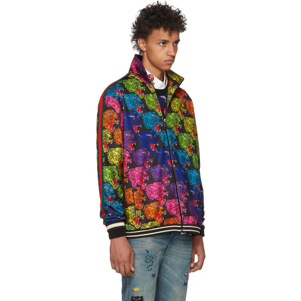 gucci panther denim jacket