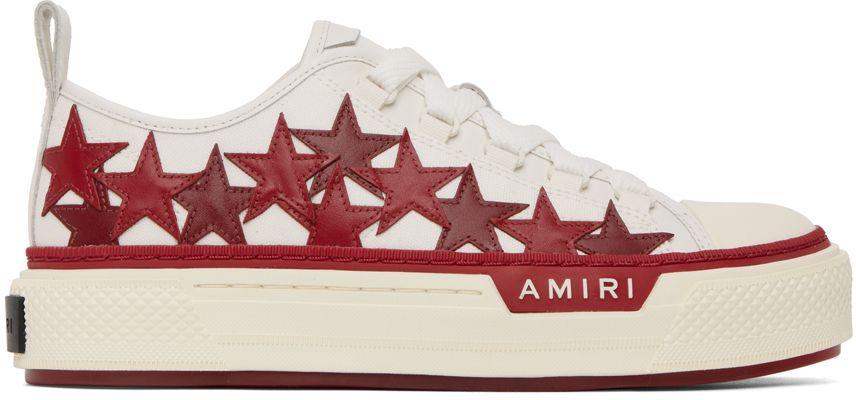 Amiri Canvas Printed Sneakers - White Sneakers, Shoes - AMIRI42213