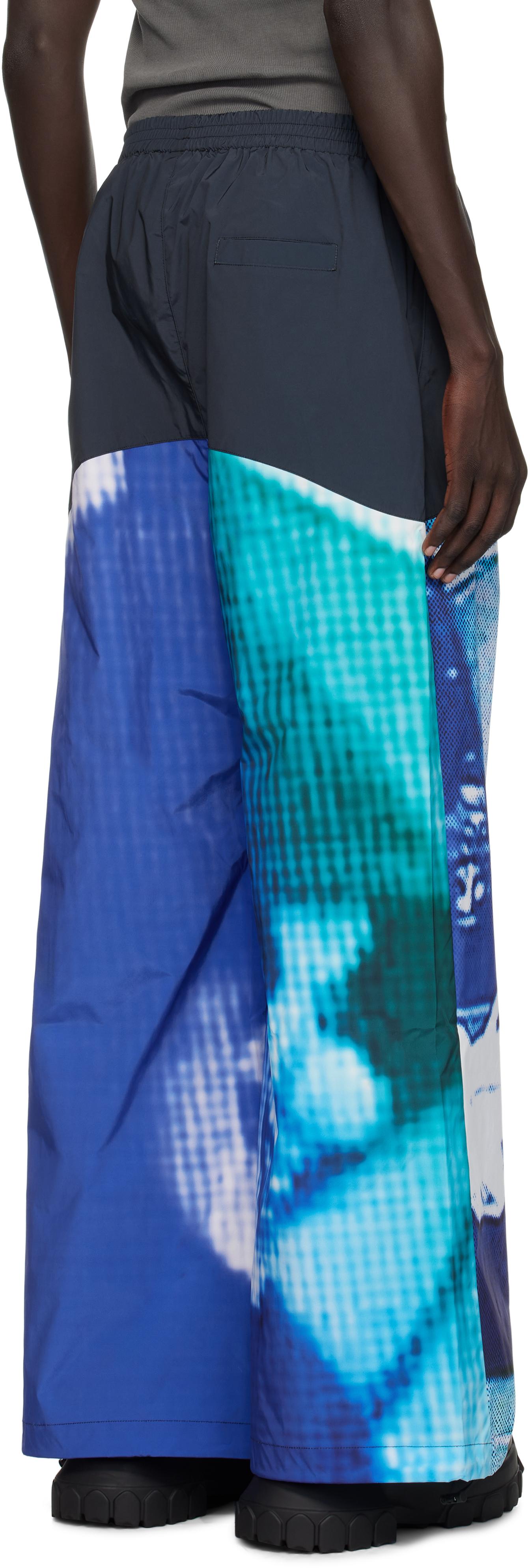 メンズ Gerrit Jacob ブラック タフタ トラックパンツ ブルー | Lyst