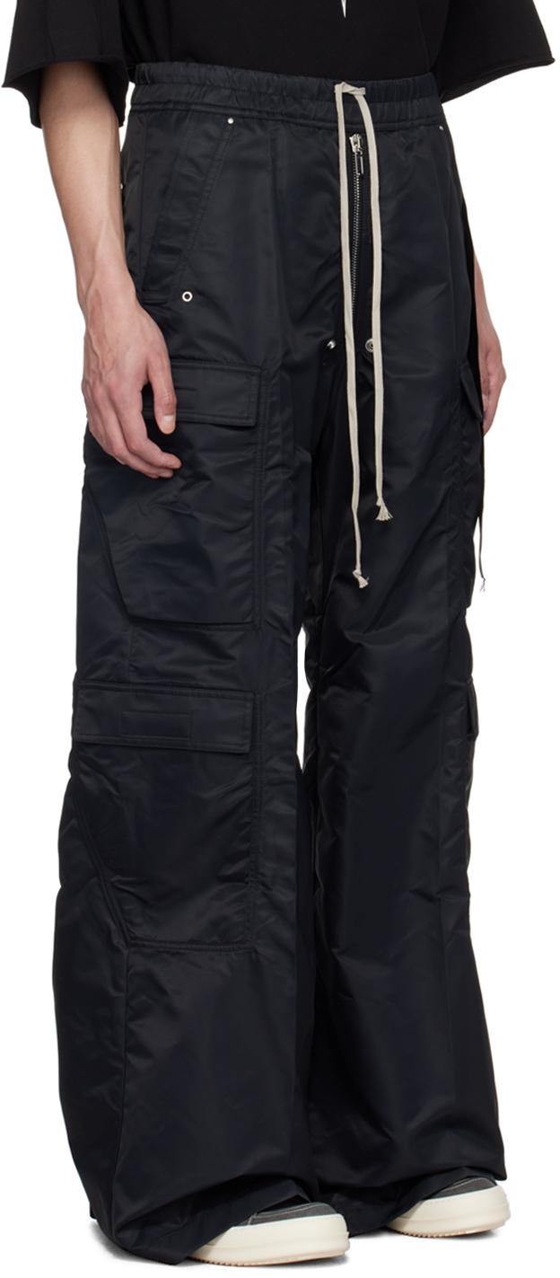 Rick Owens Double Cargo Jumbo Belas Cargo Pants in Black for Rick Owens Double Cargo Jumbo Belas Cargo Pants in Black for