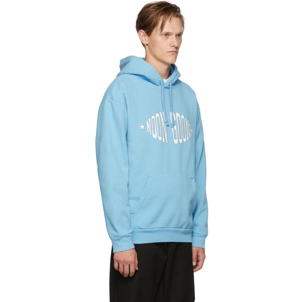 Noon Goons Cotton Blue Team Logo Hoodie for Men - Lyst