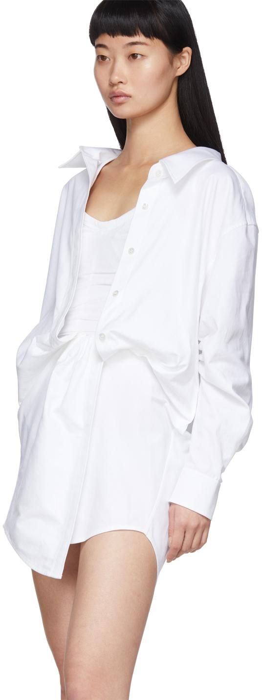 Alexander wang falling store twist shirt dress