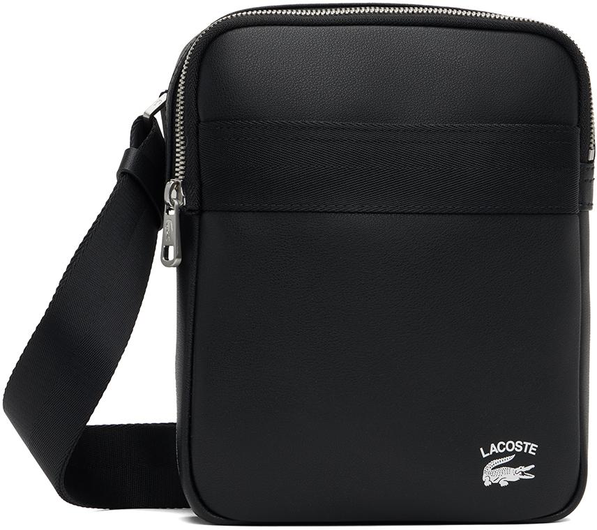 Lacoste THE BLEND UNISEX - Sac bandoulière - noir/gris/noir