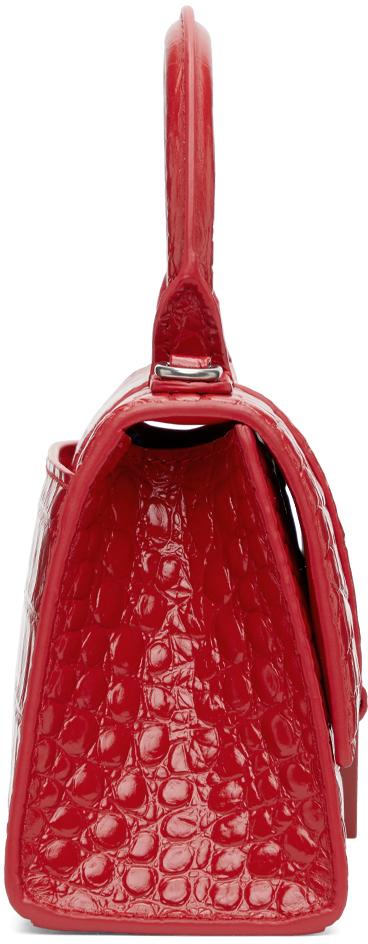 Balenciaga Hourglass Bag Red Leather XS – Luxe Collective