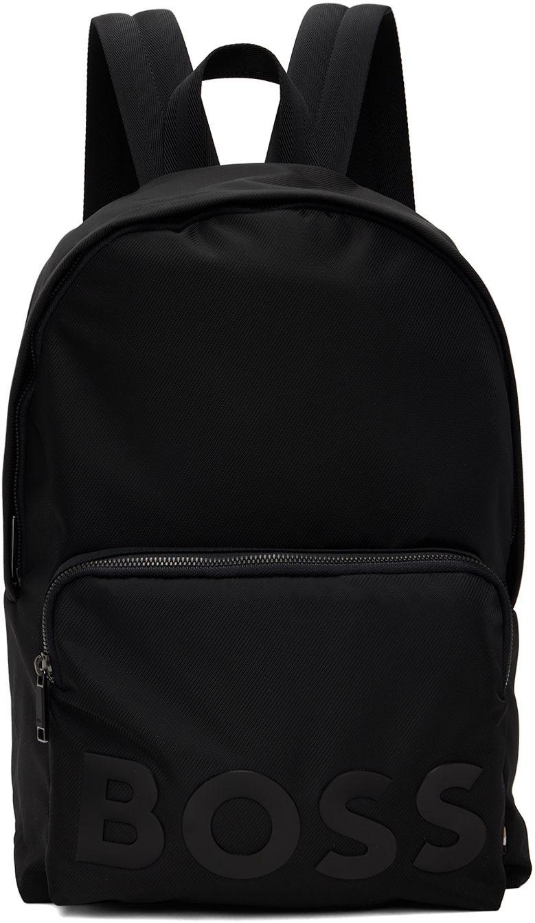 BOSS by HUGO BOSS Black Logo Backpack for Men Lyst