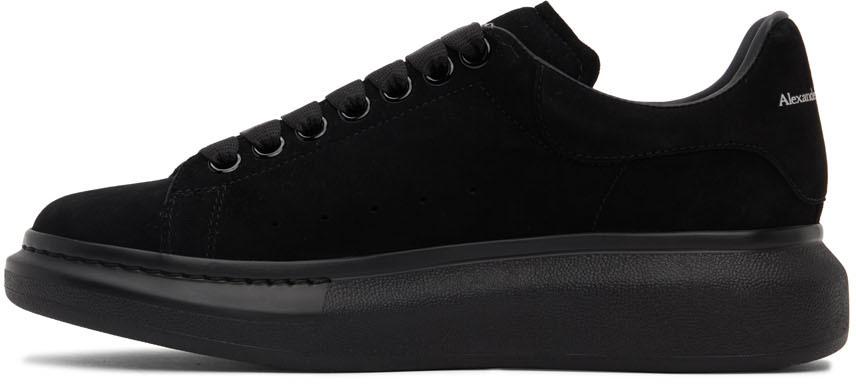 black suede mcqueens