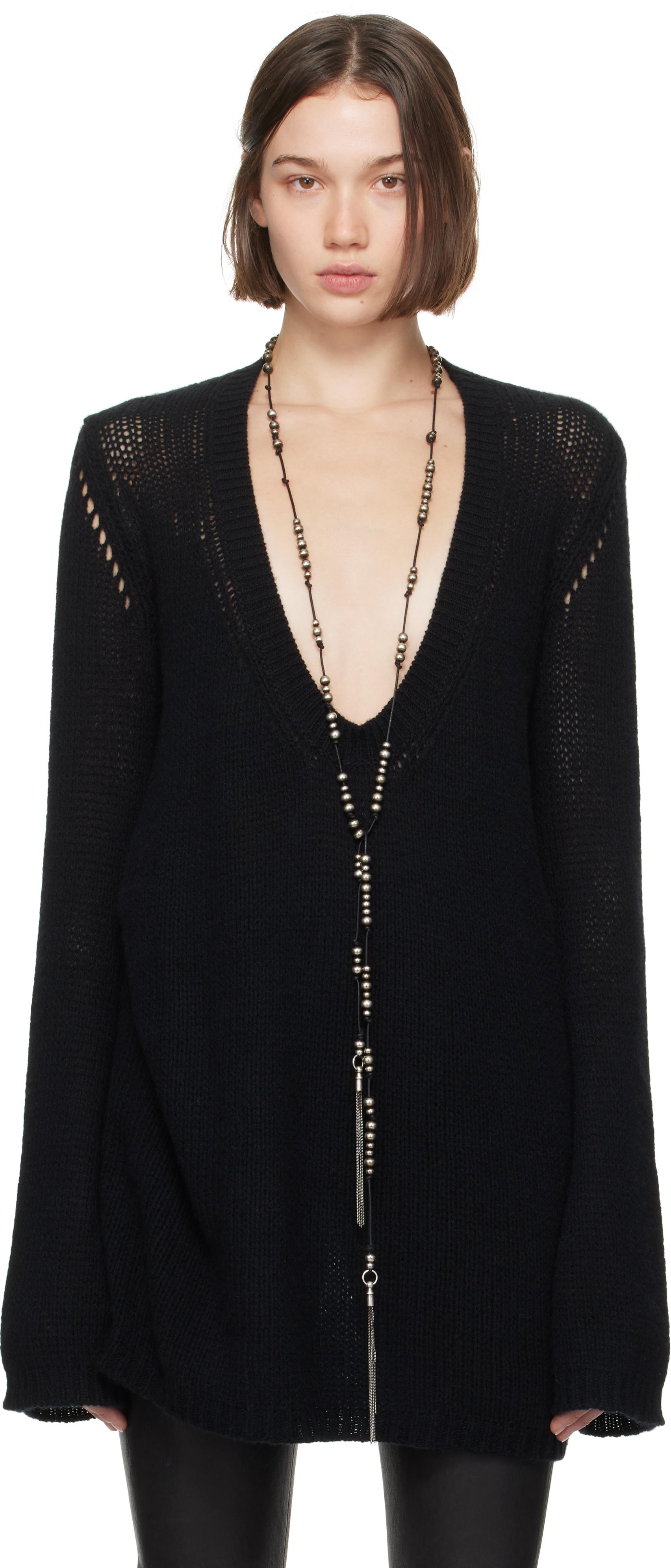 Ann Demeulemeester レディース ブラック Carolina チュニック 