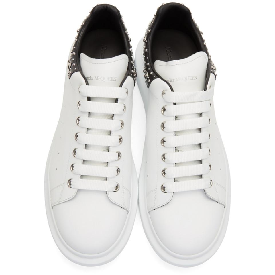 alexander mcqueen studded sneakers
