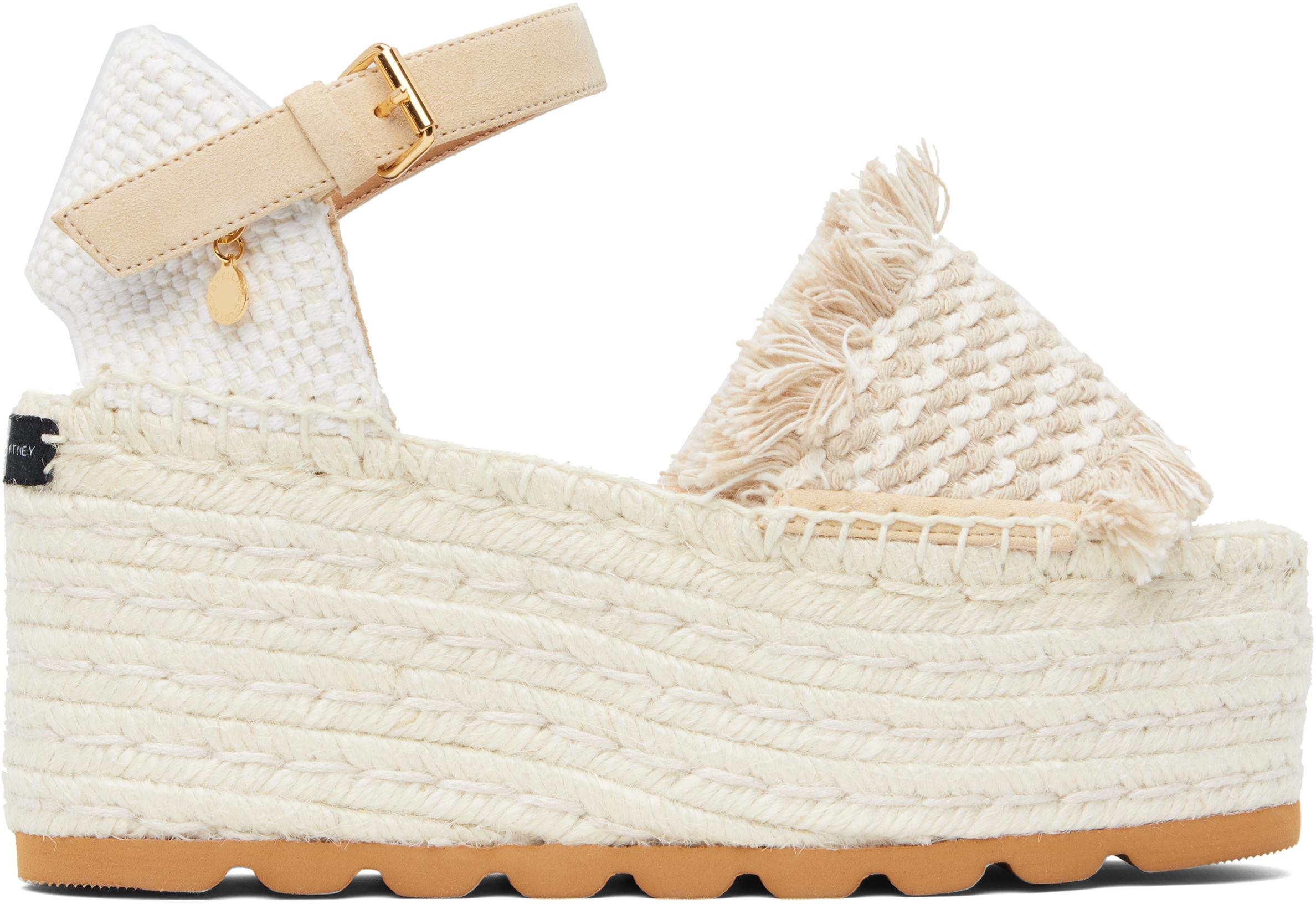 Stella McCartney Off- & Gaia Platform Espadrille Wedge