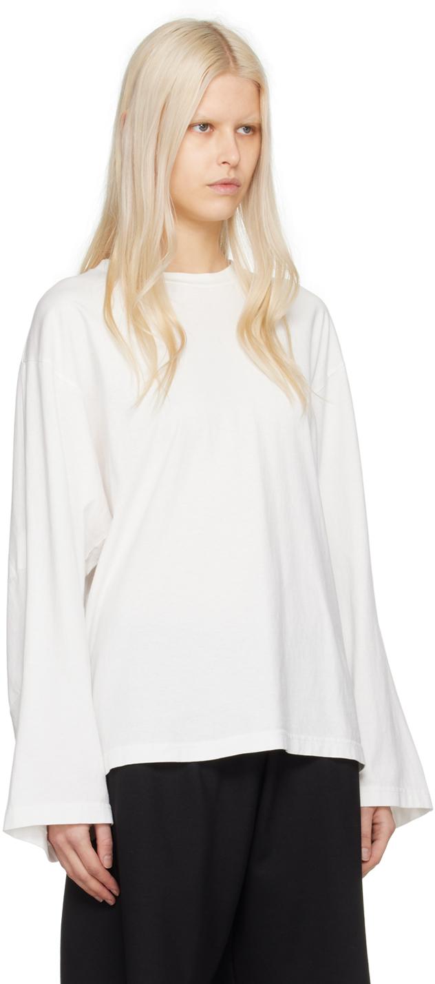 MM6 by Maison Martin Margiela レディース ホワイト クルー MM6 by Maison Martin Margiela レディース ホワイト クルー