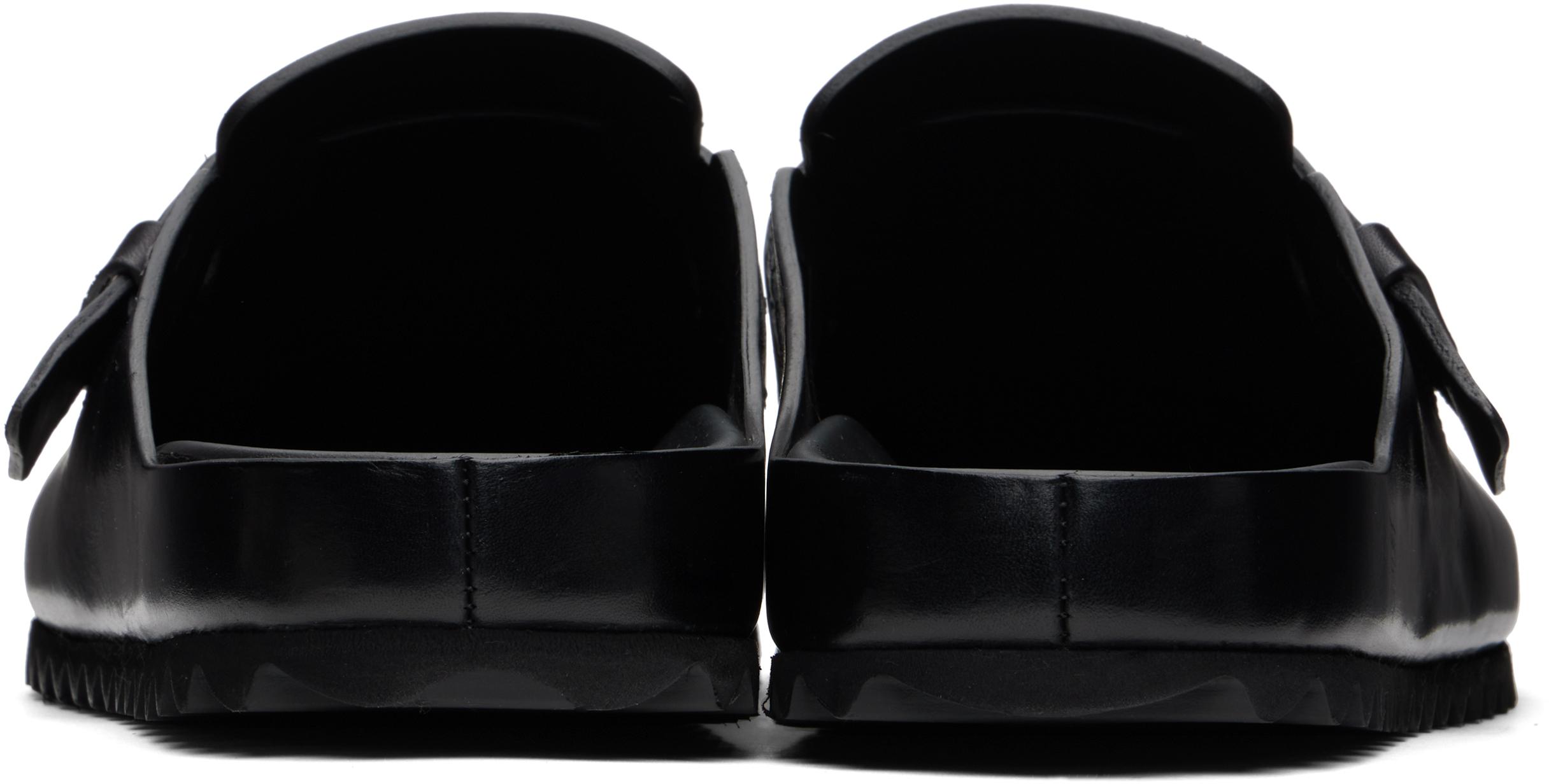 【関税込み】Officine Creative ブラック Agora 008 スリッパ Officine Creativeのブラック Agorà 008 スリッパがセール中