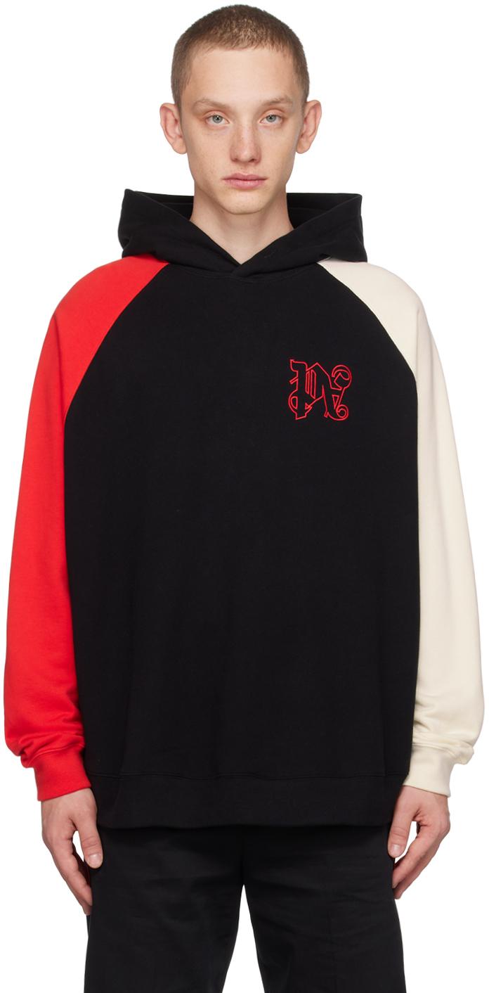 Palm Angels Black Moneygram Haas F1 Edition racing Hoodie for