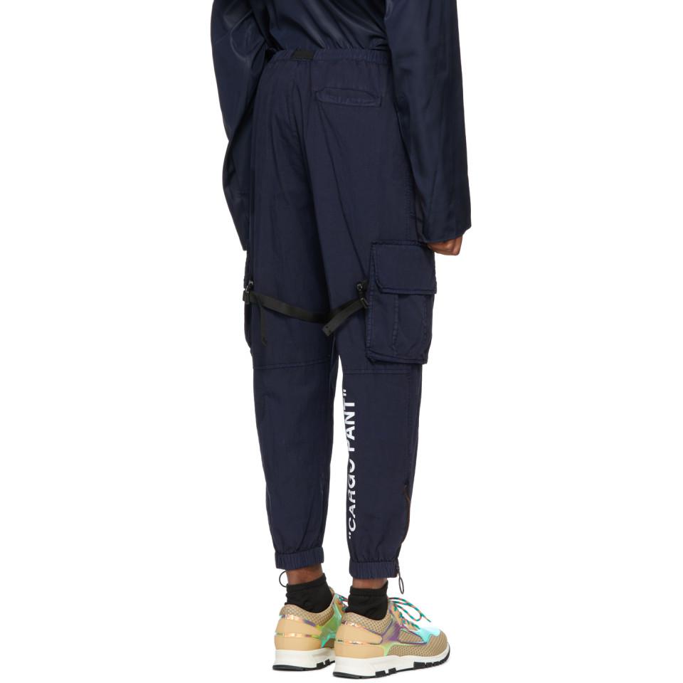 off white cargo pants