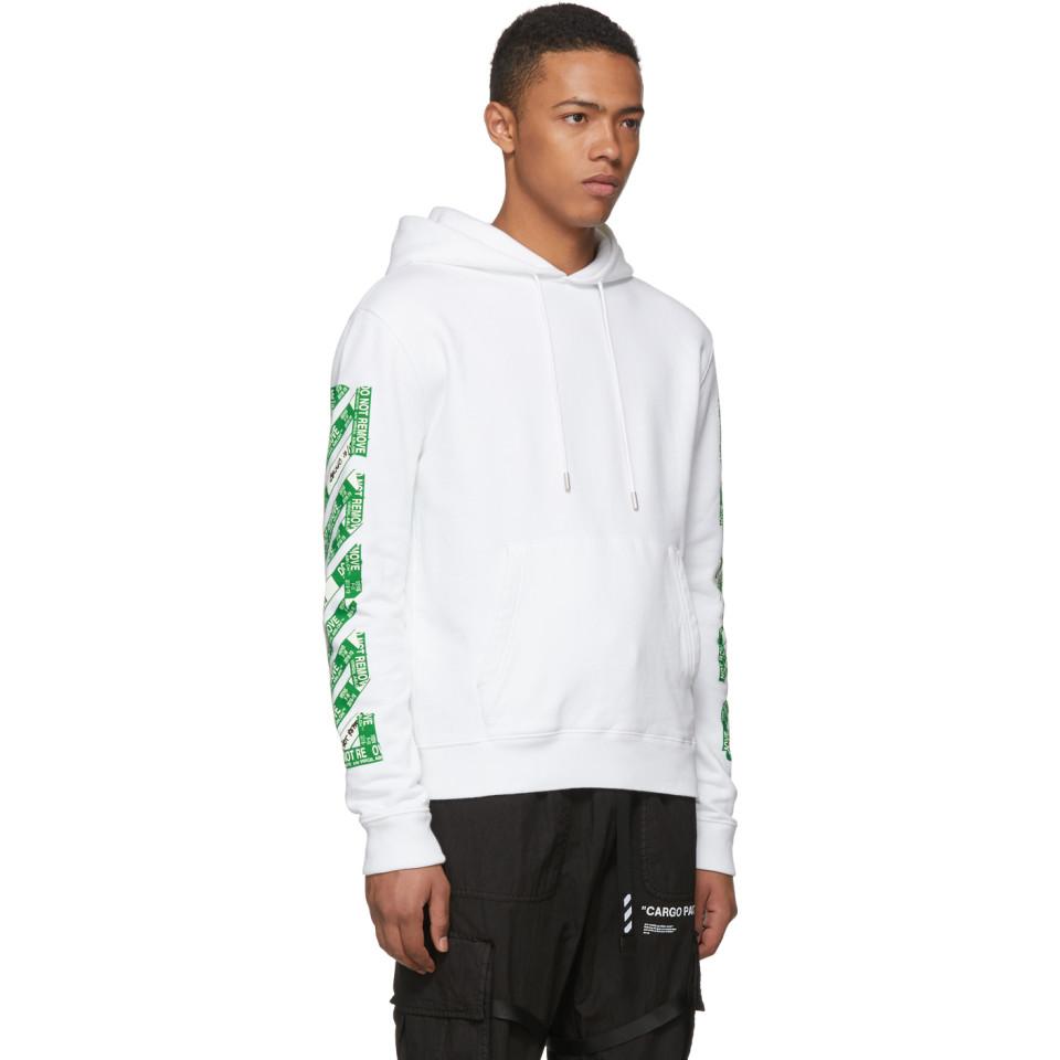 ssense exclusive black 3d diag hoodie