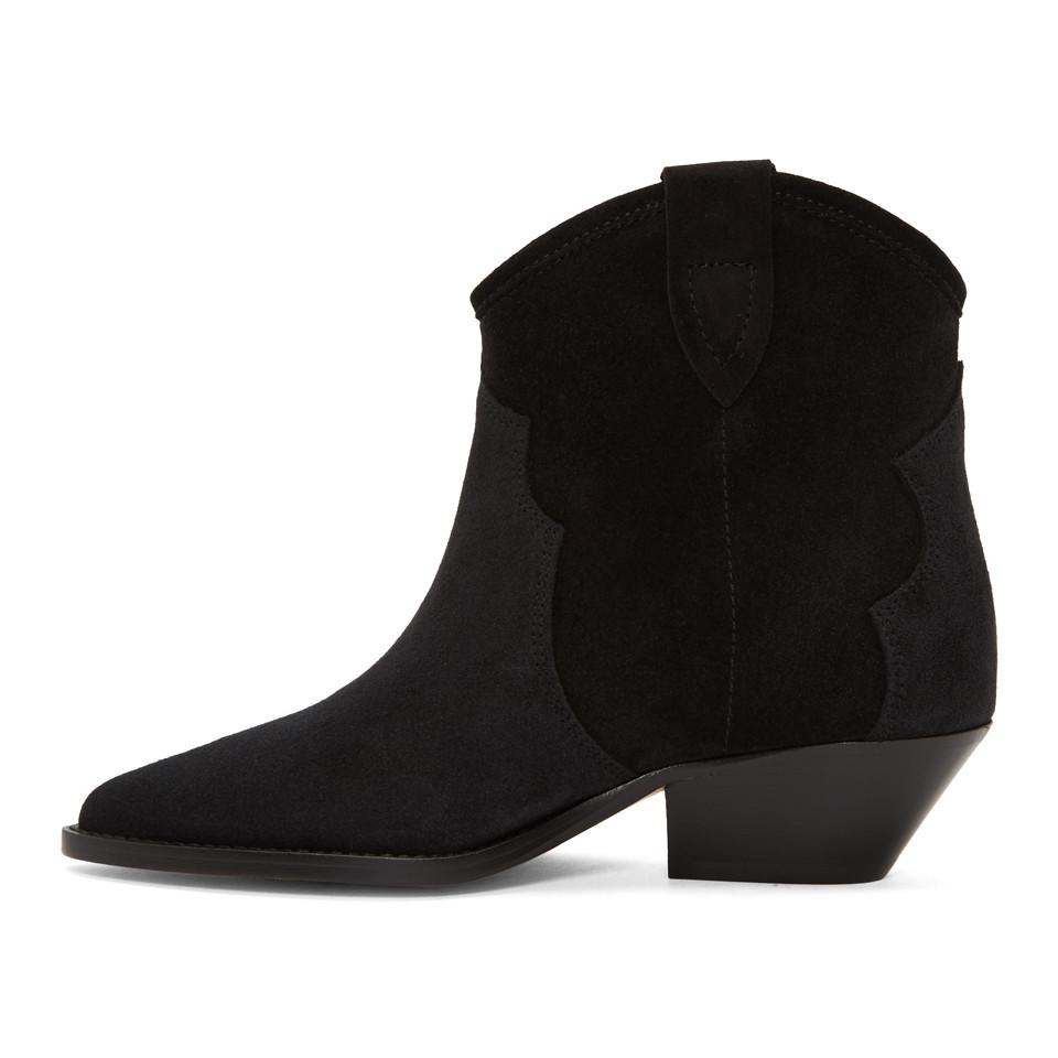 isabel marant dewina boots black