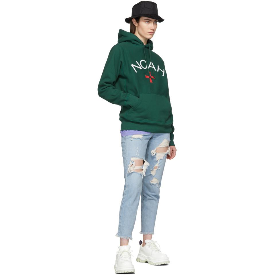 noah green hoodie
