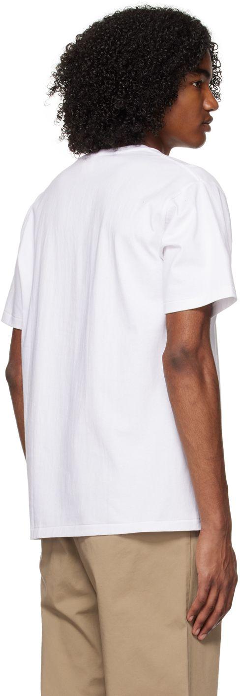 BAPE Color Camo Milo On Bape T-Shirt White/Navy