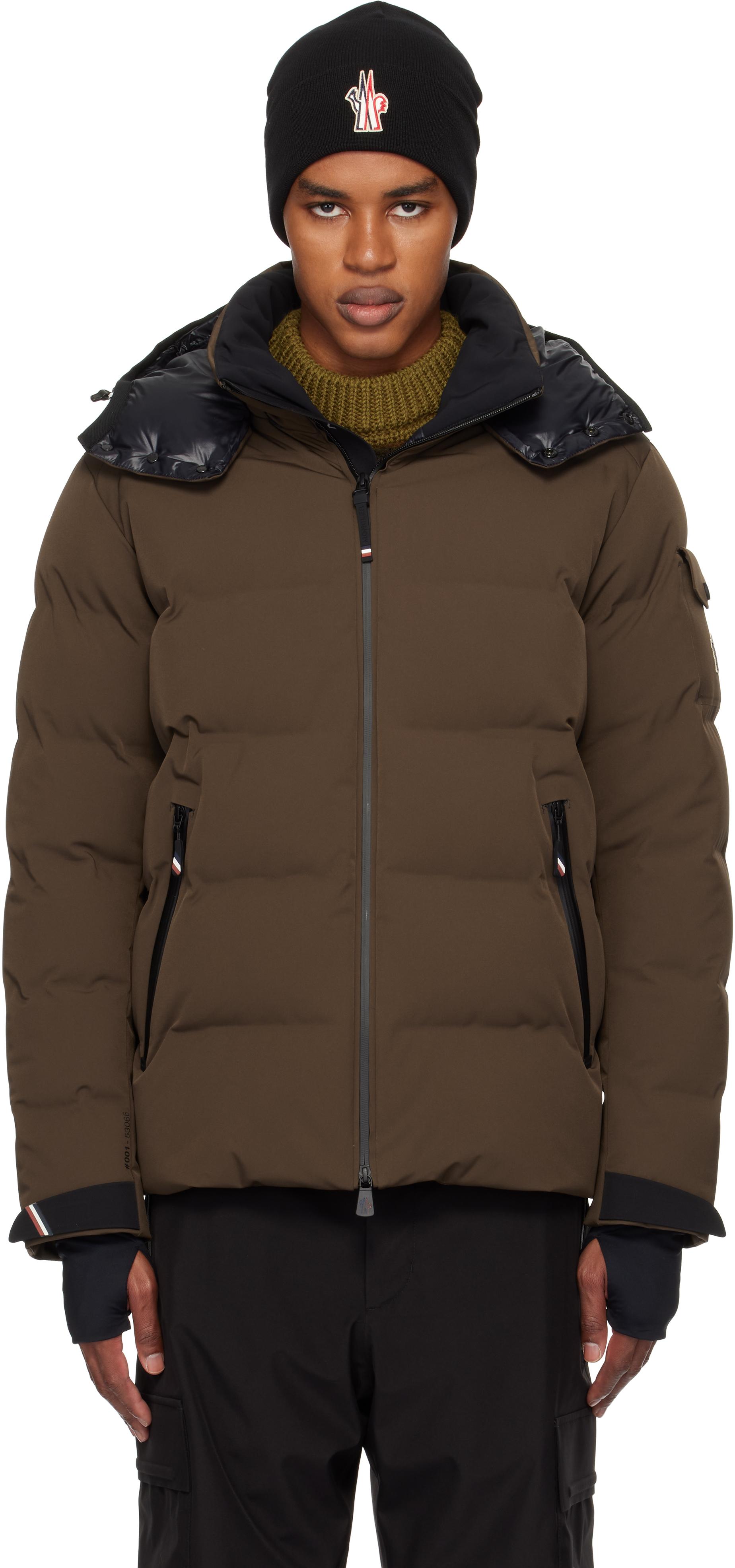 MONCLER ブラウン ダウンジャケット