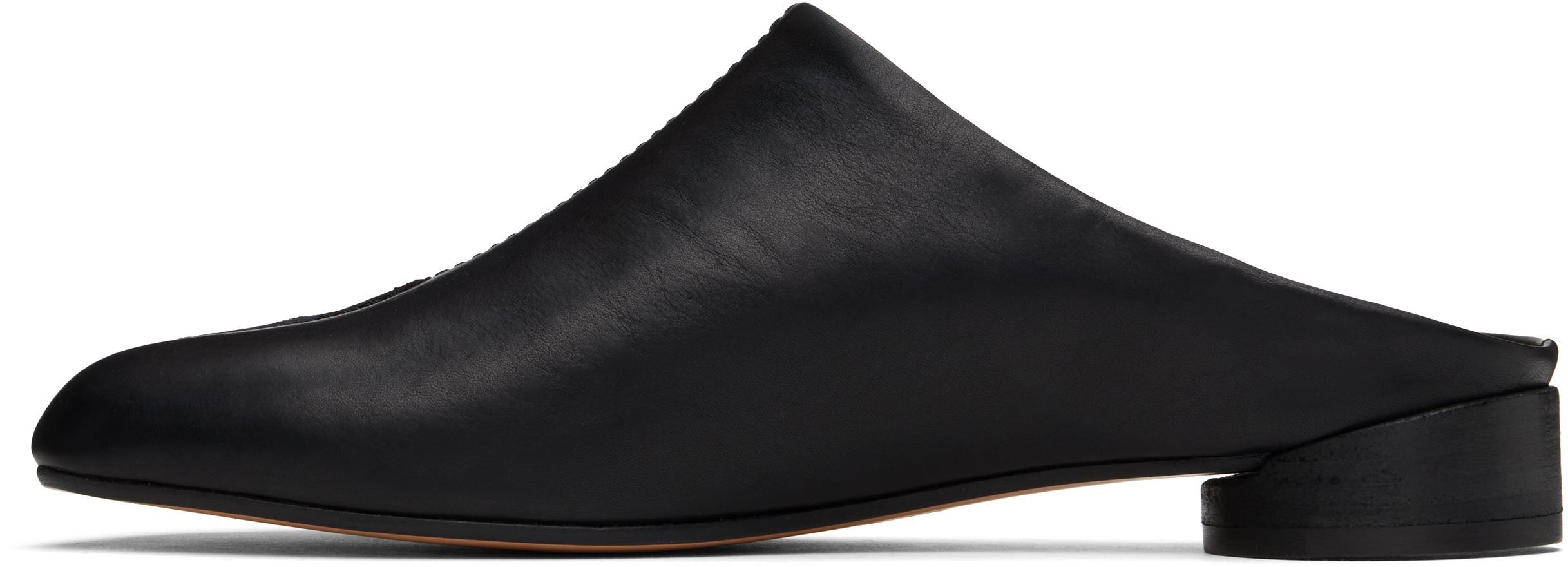 MM6 by Maison Margiela Pinched Seam Mules in Black for Men Lyst UK