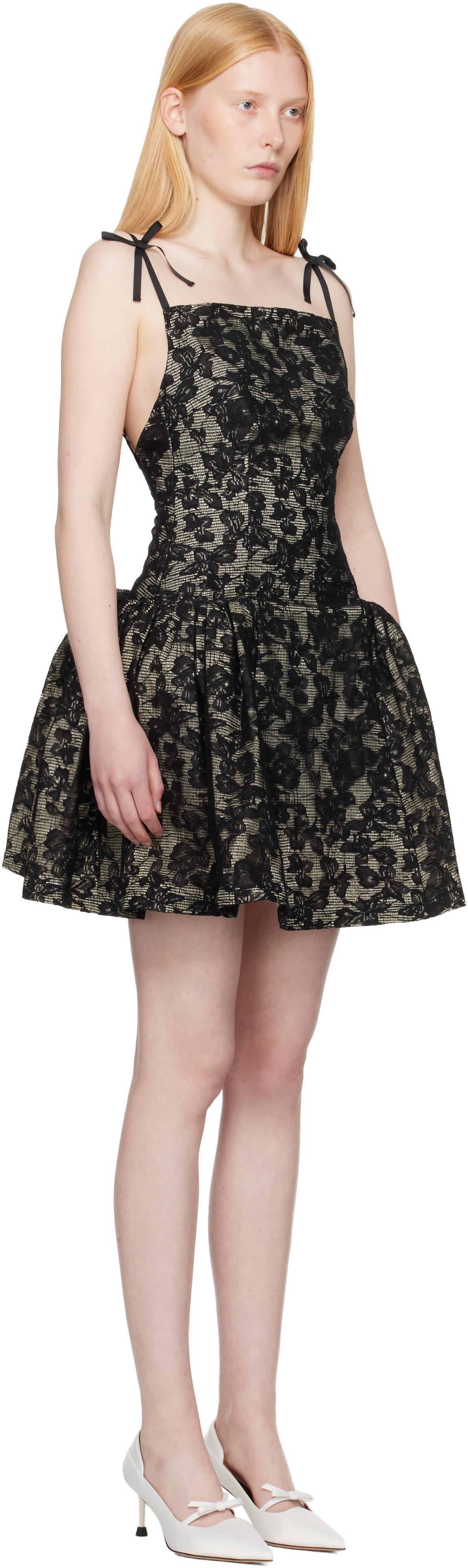 【関税込み】Yuhan Wang SSENSE限定 ブラック Alicia ミニドレス YUHAN WANG Dresses for Women | Online Sale up to 69% off