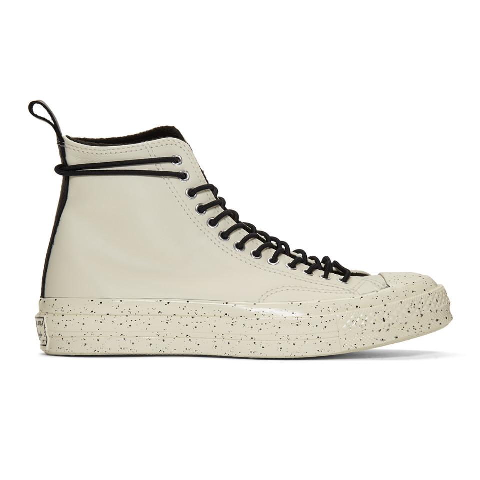 Converse Off-white Chuck 70 Speckled Hi Sneakers for Men | Lyst
