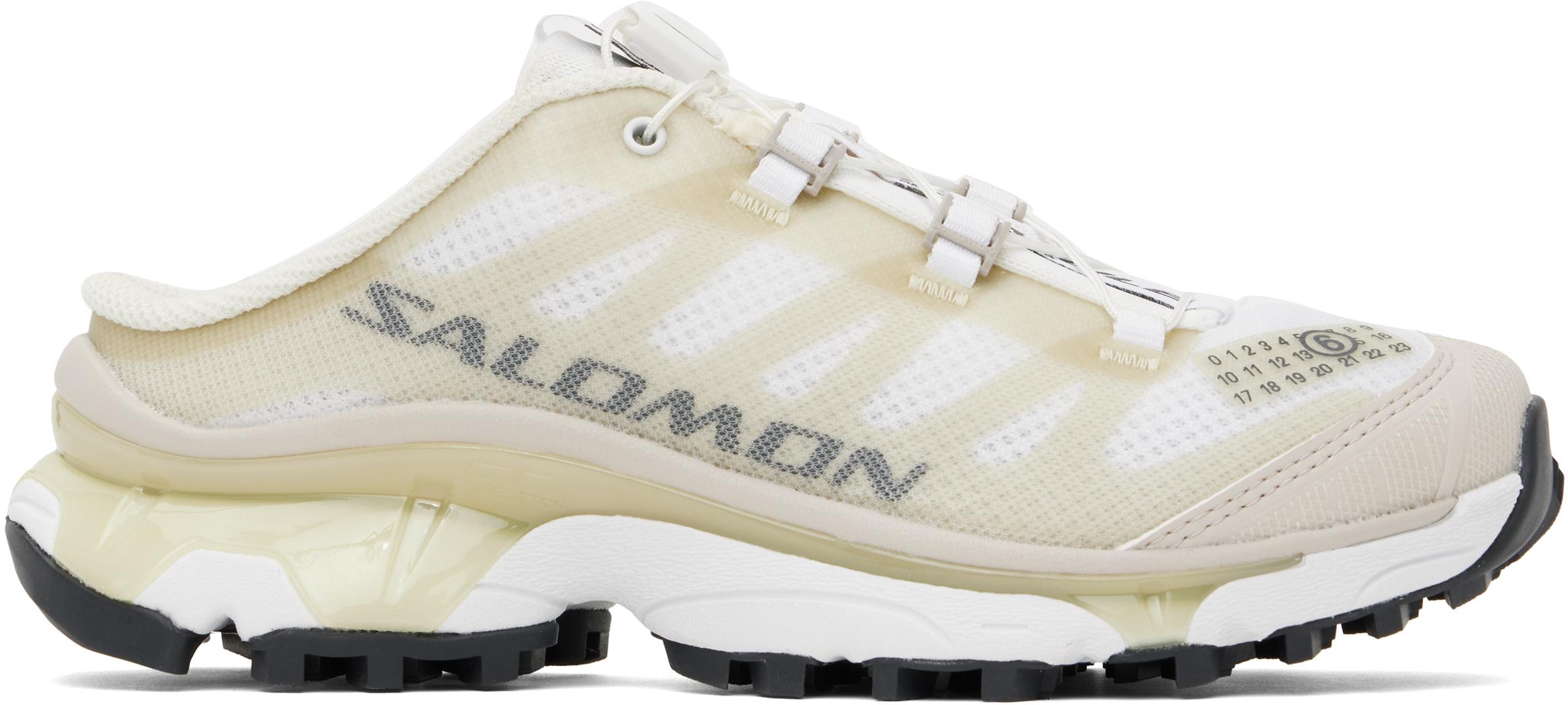MM6 by Maison Margiela ホワイト＆グリーン Salomonエディション Xt4 