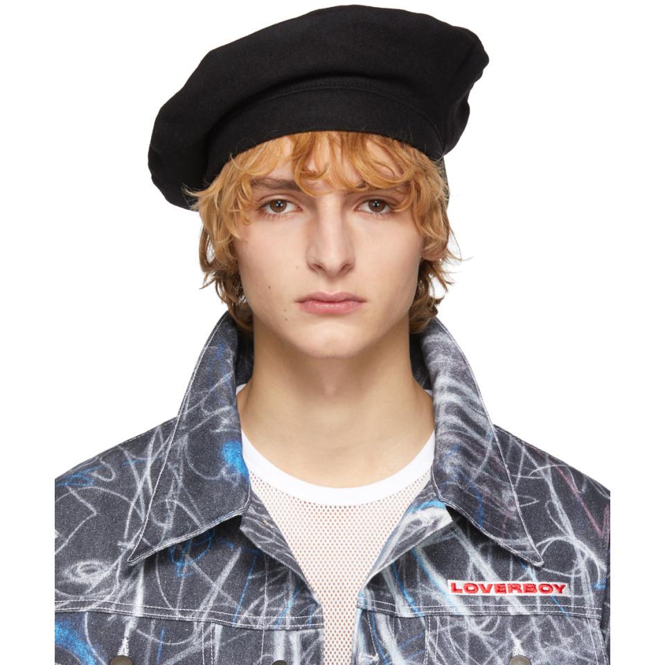 37%割引超安い CHARLES Jeffrey Loverboy ブラック ベレー帽 37%割引超安い CHARLES Jeffrey Loverboy ブラック ベレー帽