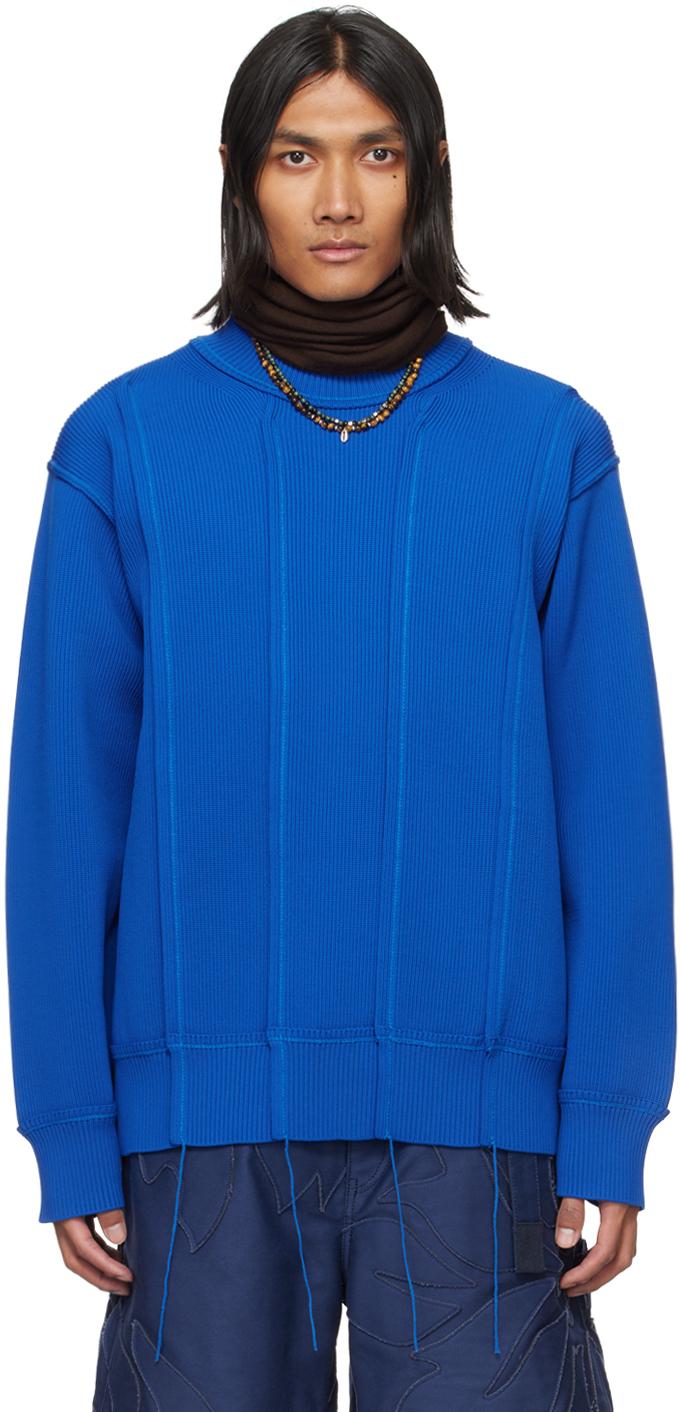 Rhude SSENSE限定 グリーン ウール セーター