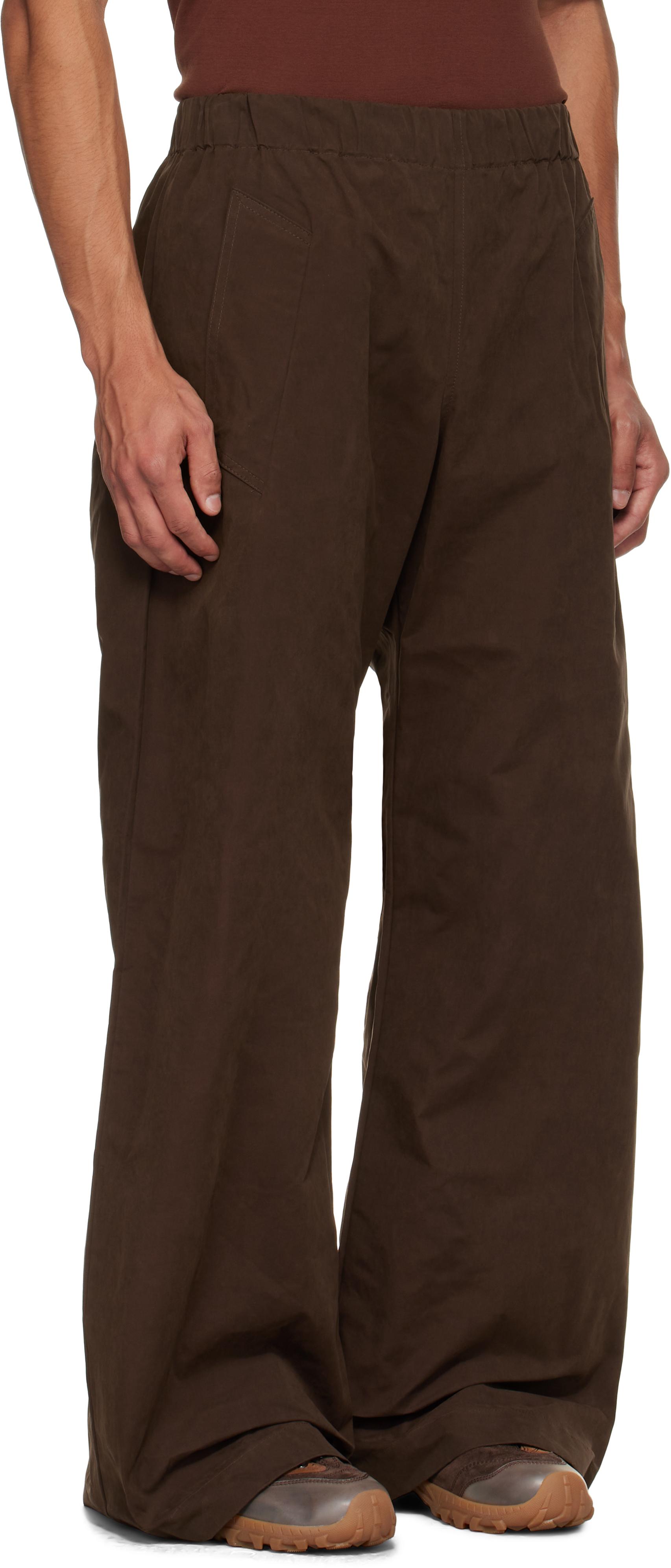 EGONLAB エゴンラボ TRACK PANTS トラックパンツ 新品 S EGONlab エゴンラボ SS25 TRACK PANTS / MAGLIA - NUBIAN