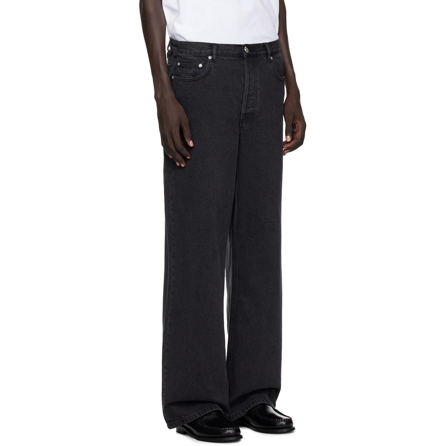 A.P.C. Aaron Jeans in Black for Men | Lyst
