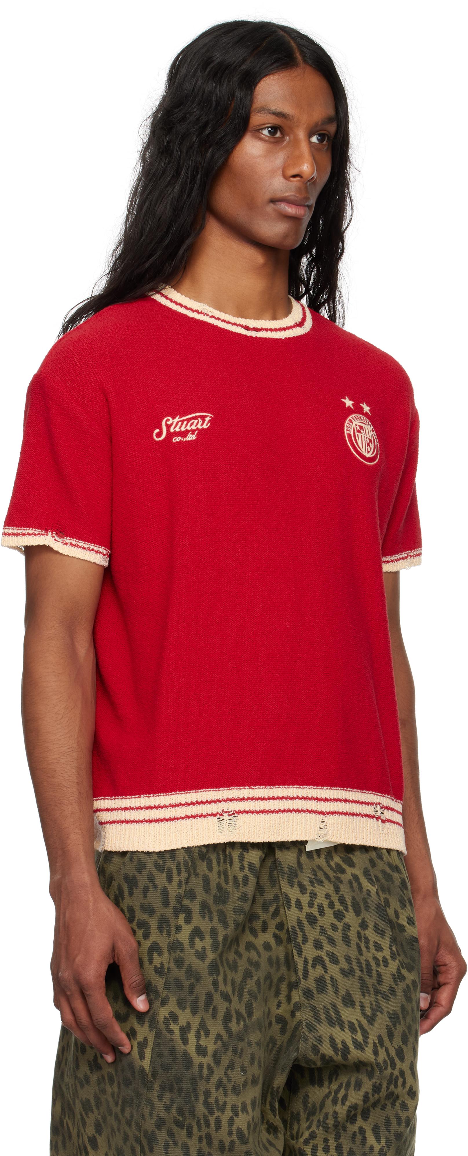 【関税込み】Andersson Bell ブラック Football 半袖トップス メンズ ANDERSSON BELL Tシャツ (半袖) | オンラインセールは