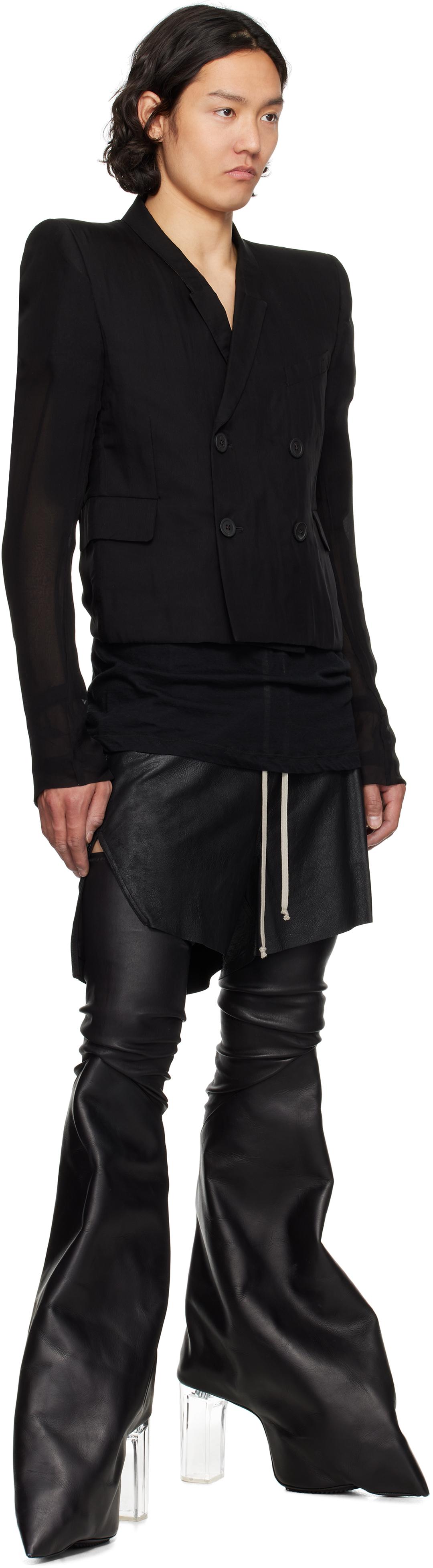 Rick Owens Hollywood Taco Kiss Tall Boots in Black for Men