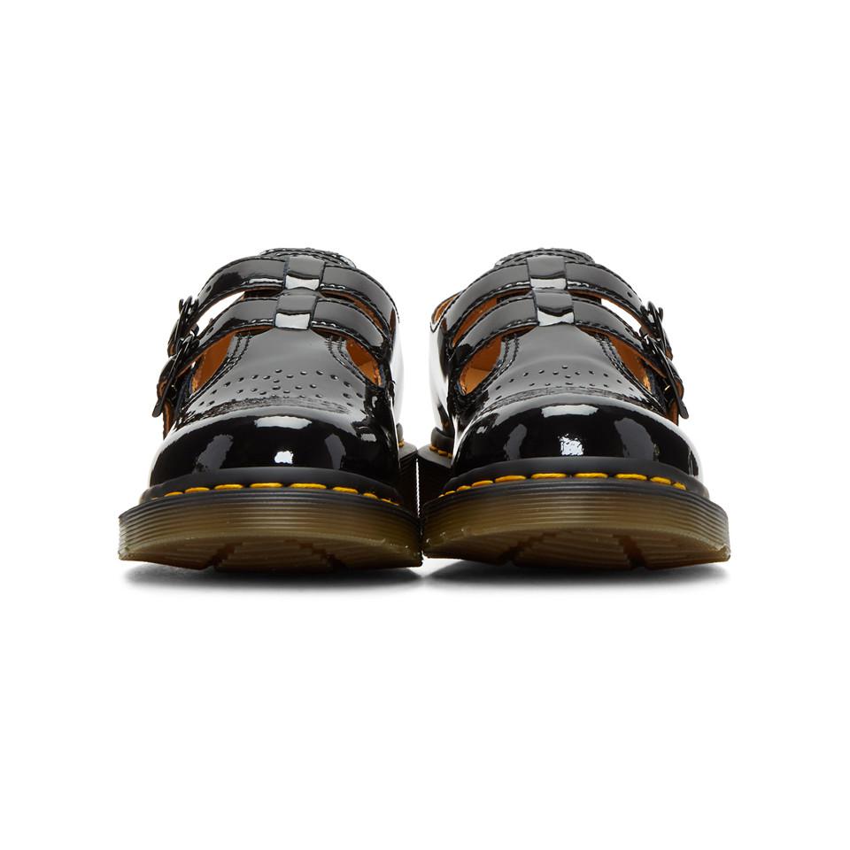 Dr. Martens Black Patent 8065 Mary-jane Oxfords | Lyst