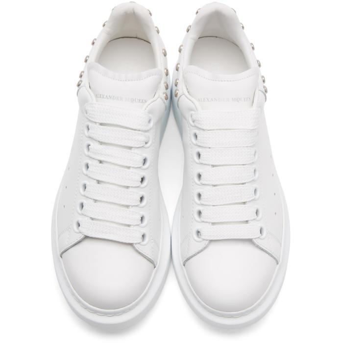all white alexander mcqueen sneakers