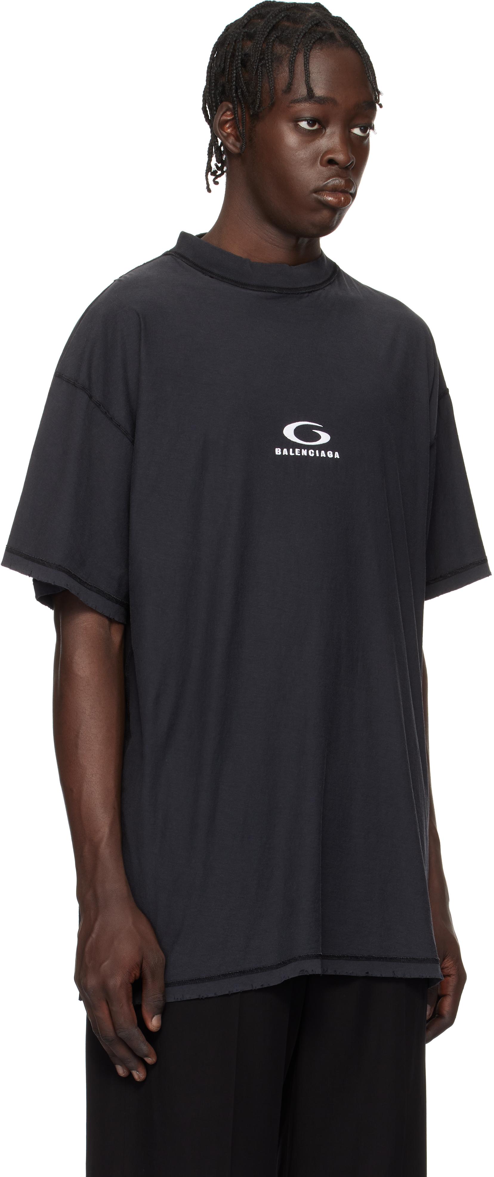 Balenciaga Inside Out T-Shirt in Black for Men | Lyst