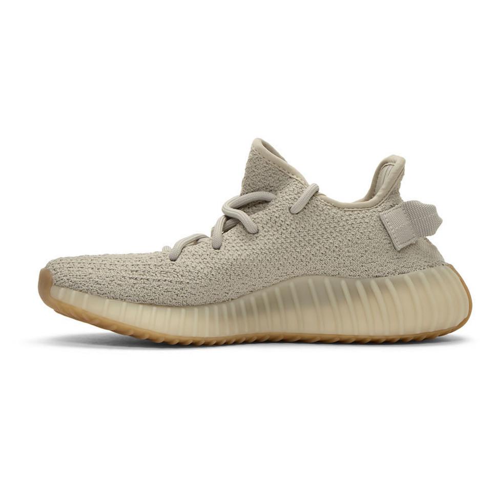 Yeezy Beige Boost 350 V2 Sneakers in Natural for Men | Lyst