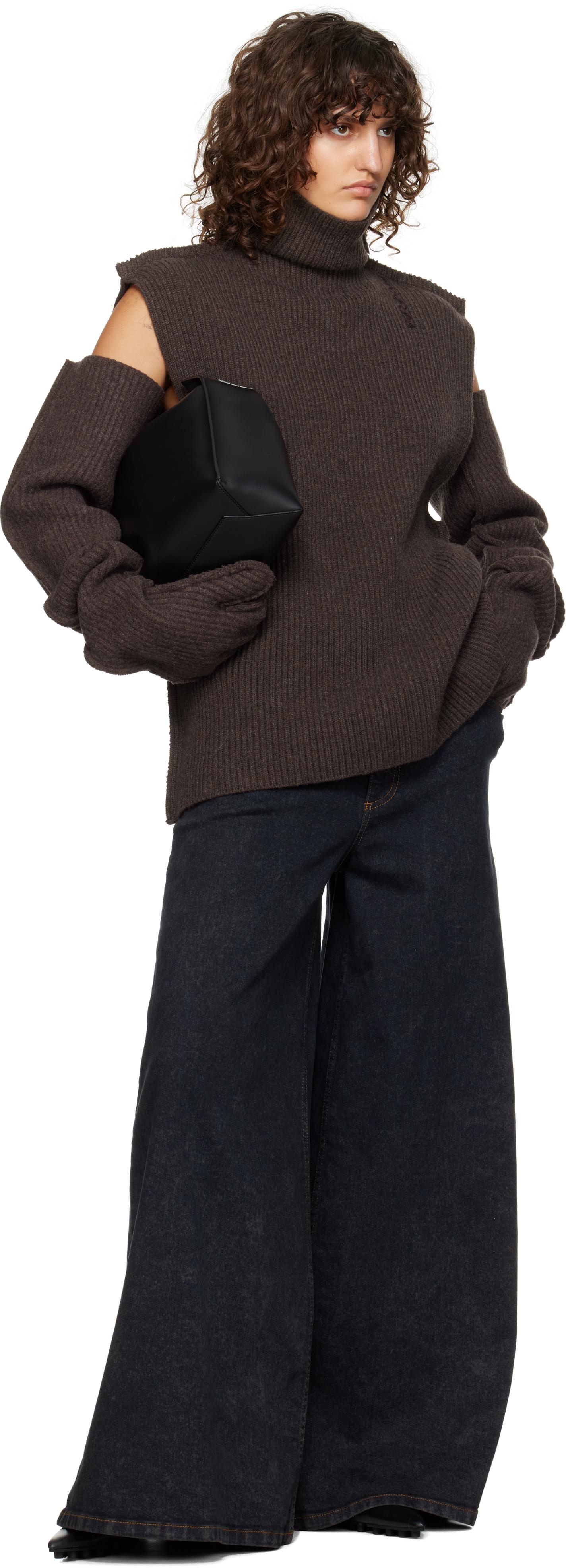 MARNI タートルネックニット MARNI ニット＆スウェット | タートルネック ターコイズブルー メンズ