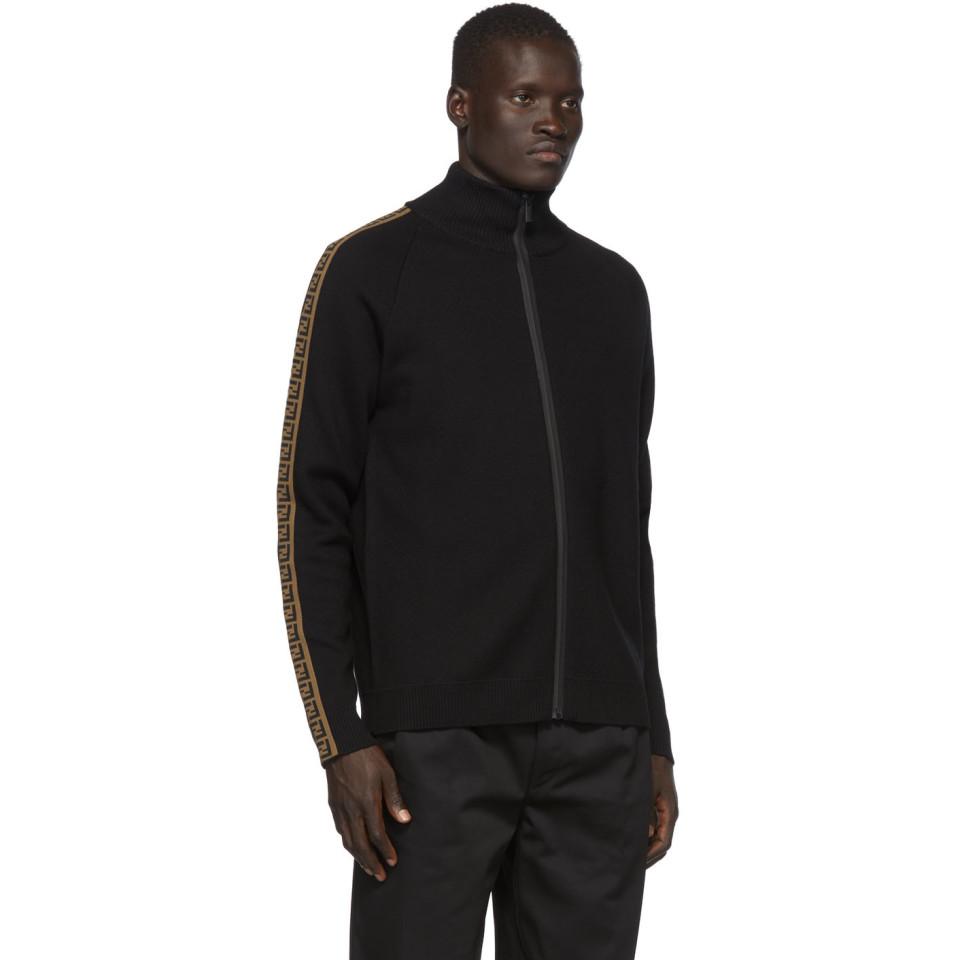 fendi zip jumper