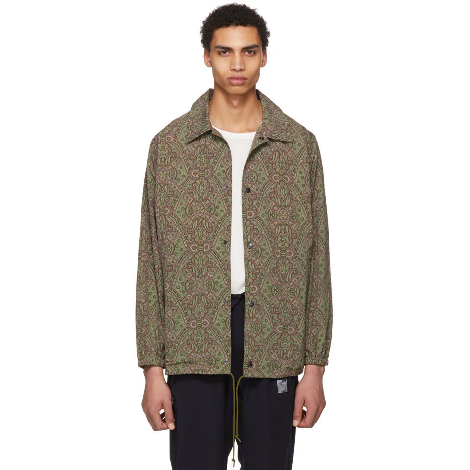 paisley coach jacket