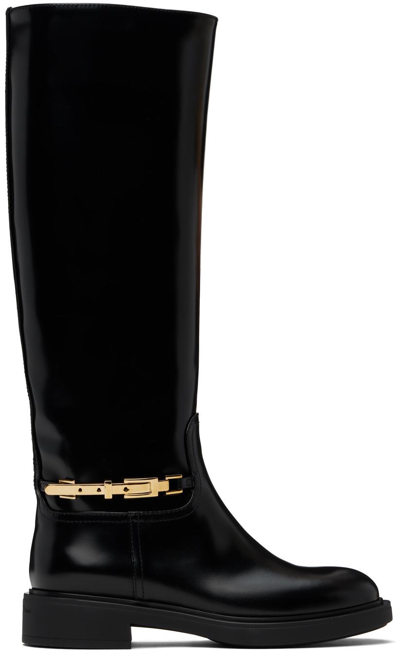 Ann Demeulemeester レディース ブラック High Danny ロング Ann Demeulemeester レディース ブラック High Danny ロング