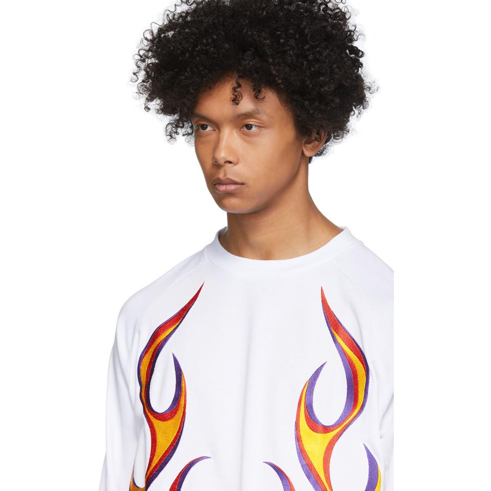 時間指定不可】 Etudes shirt Sleeve Long Flaming Desert - Tシャツ 