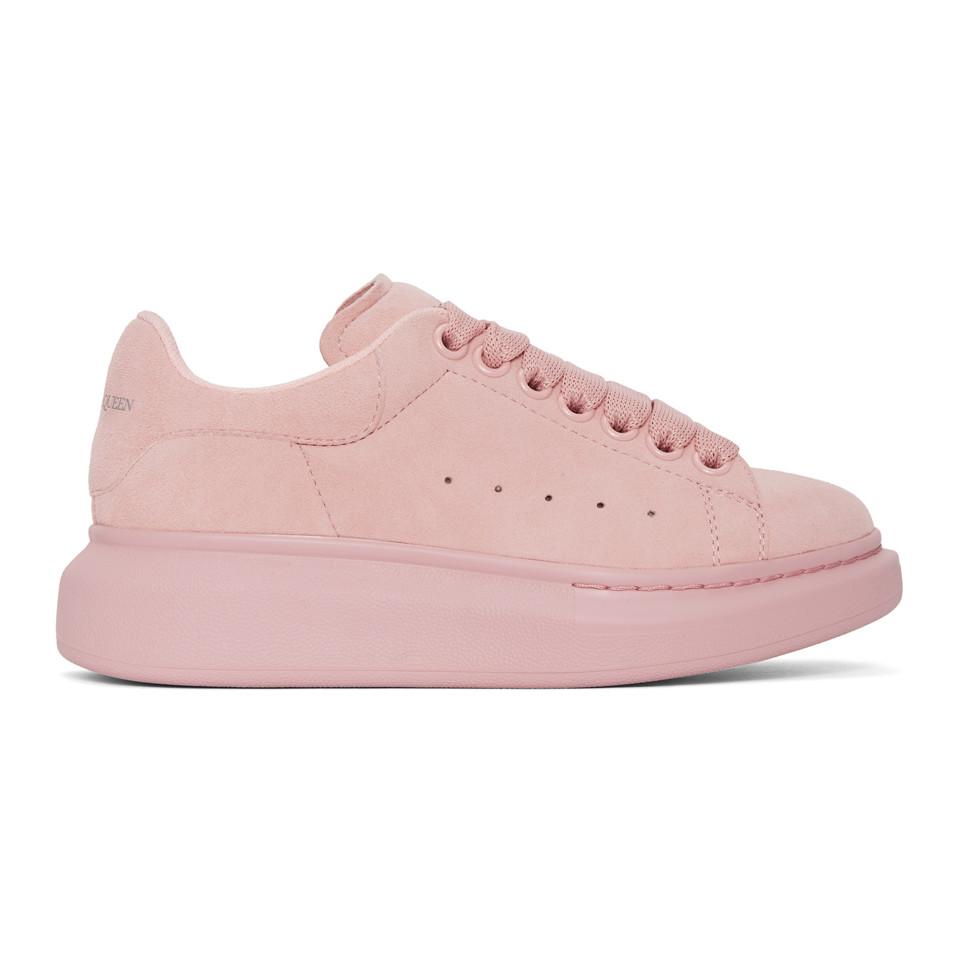 alexander mcqueen suede