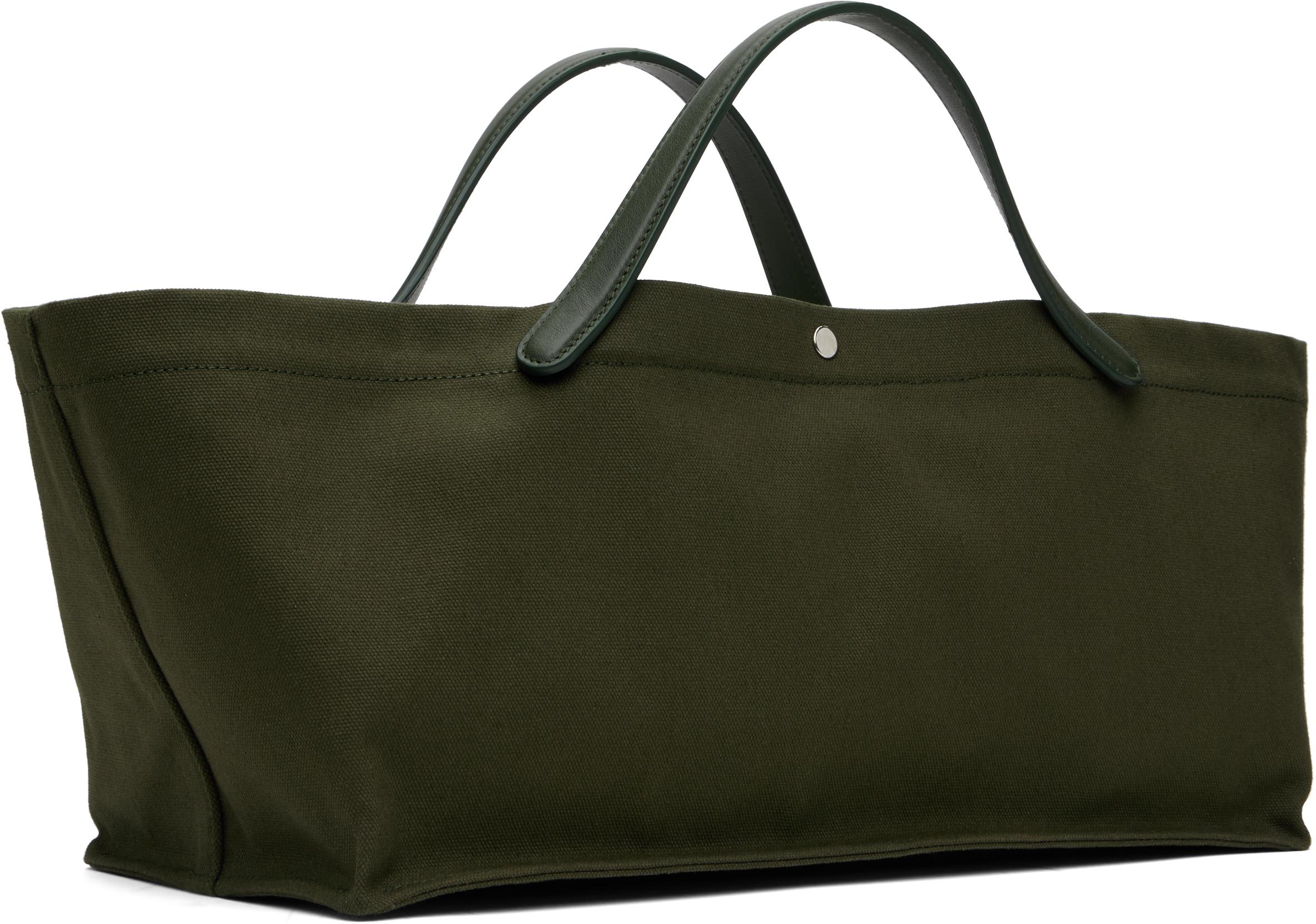 Matcha　therow idaho コットン ハンドバッグ Matcha therow idaho コットン ハンドバッグ The Row コットン Idaho