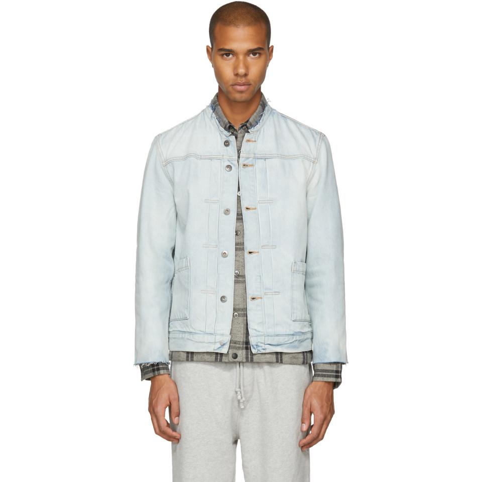 Levi's Blue Denim Type Ii Cut-off Trucker Jacket for Men ...